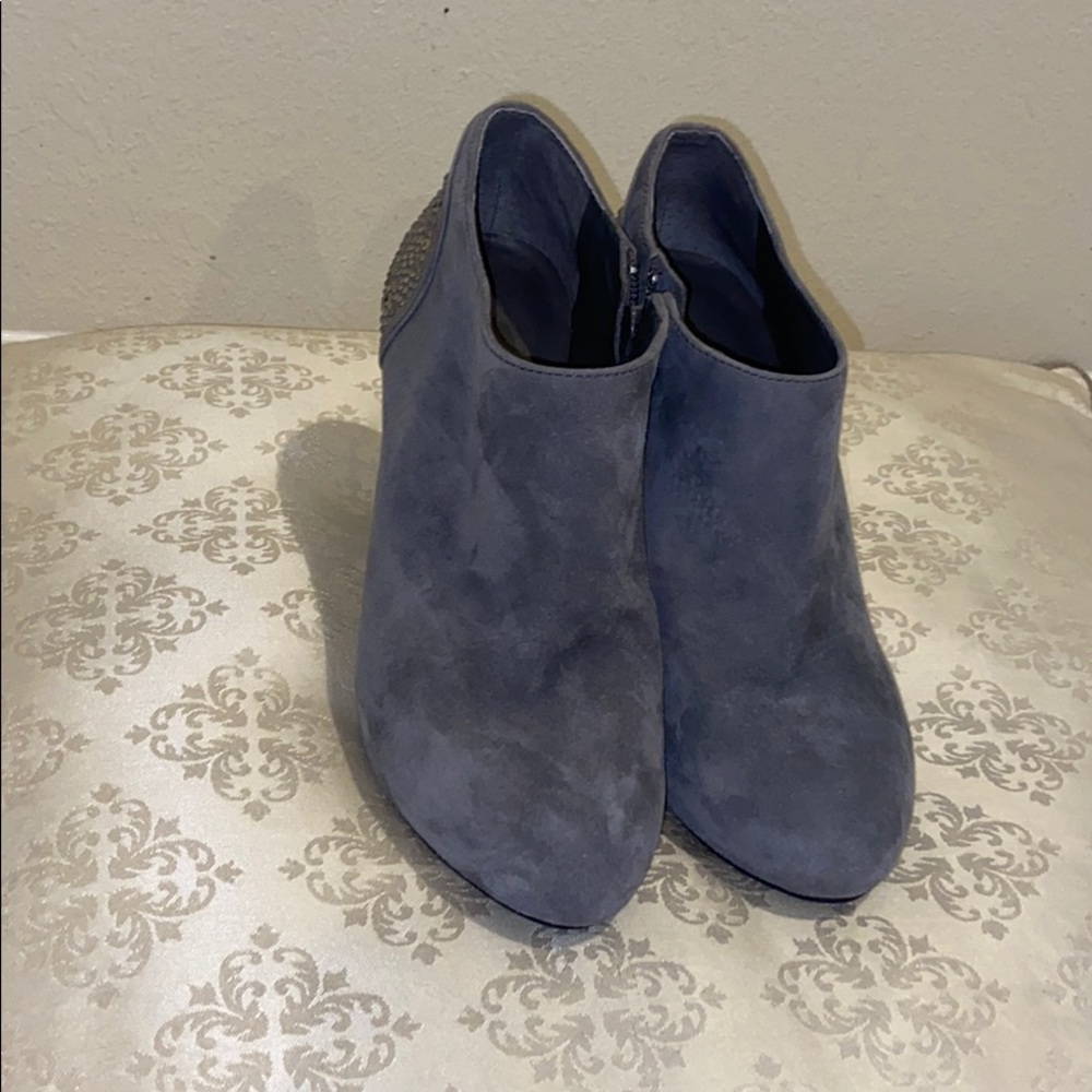 COPY - Antonio Melani suede glitz booties
